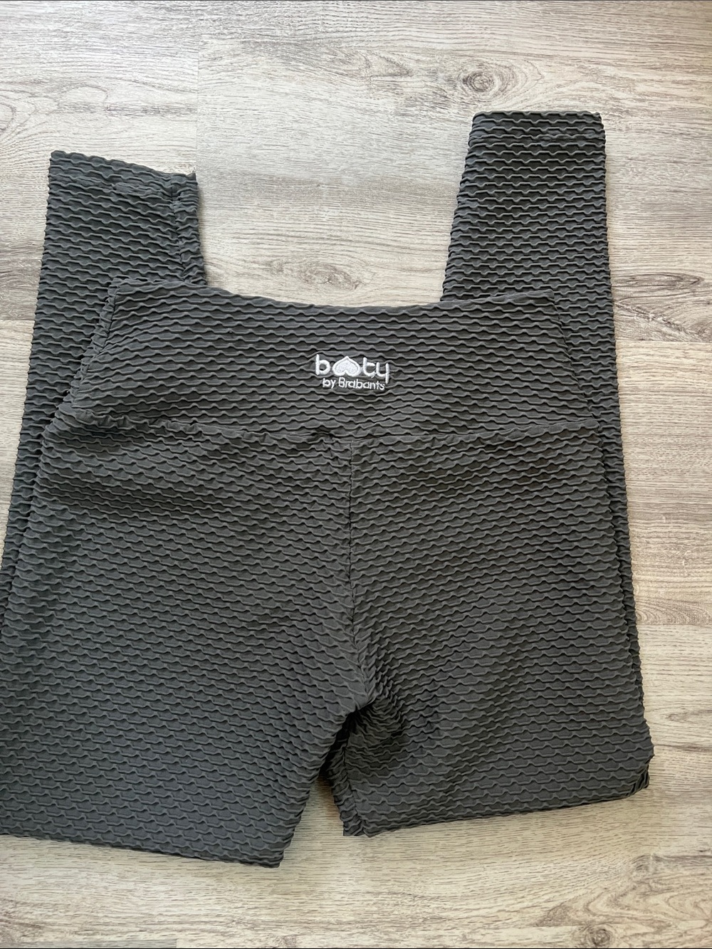 Booty by Brabants  gray croco High-Waist Leggings